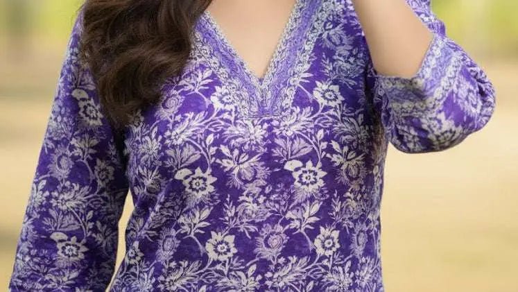 Shop Pink Cotton Kurti Pants Set: Stylish & Comfortable Outfit - Breakup Clothes