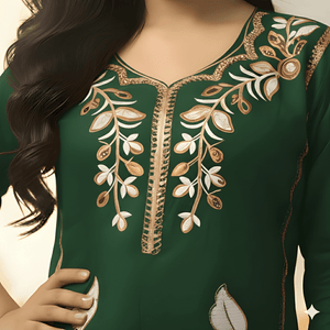 Stunning Pink Embroidery Kurti Set | Women’s Ethnic Wear - Breakup Clothes