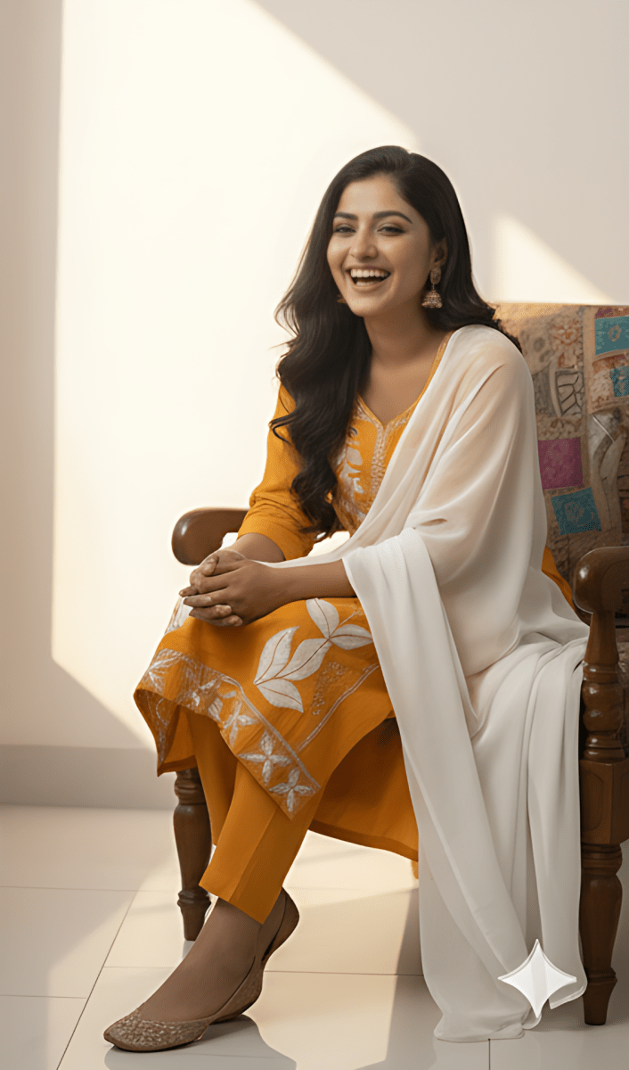 Stunning Pink Embroidery Kurti Set | Women’s Ethnic Wear - Breakup Clothes