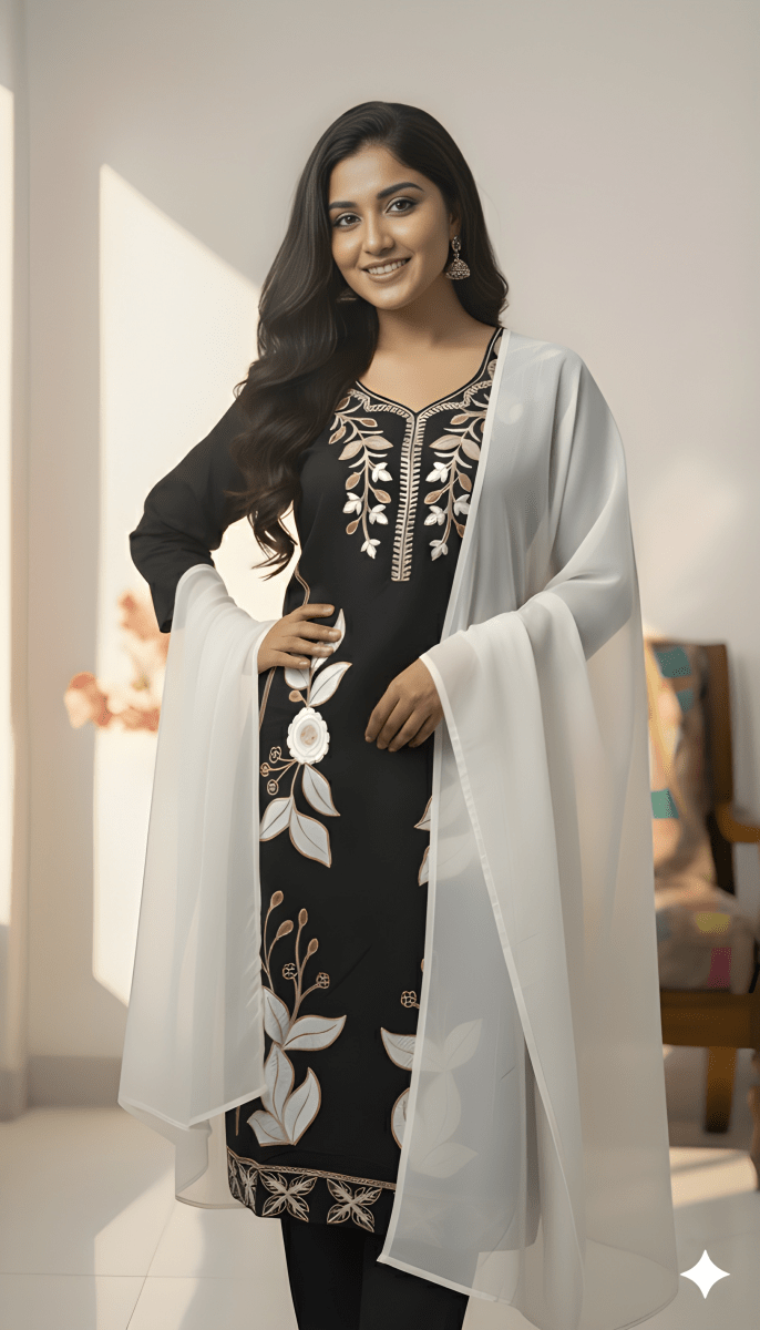 Stunning Pink Embroidery Kurti Set | Women’s Ethnic Wear - Breakup Clothes